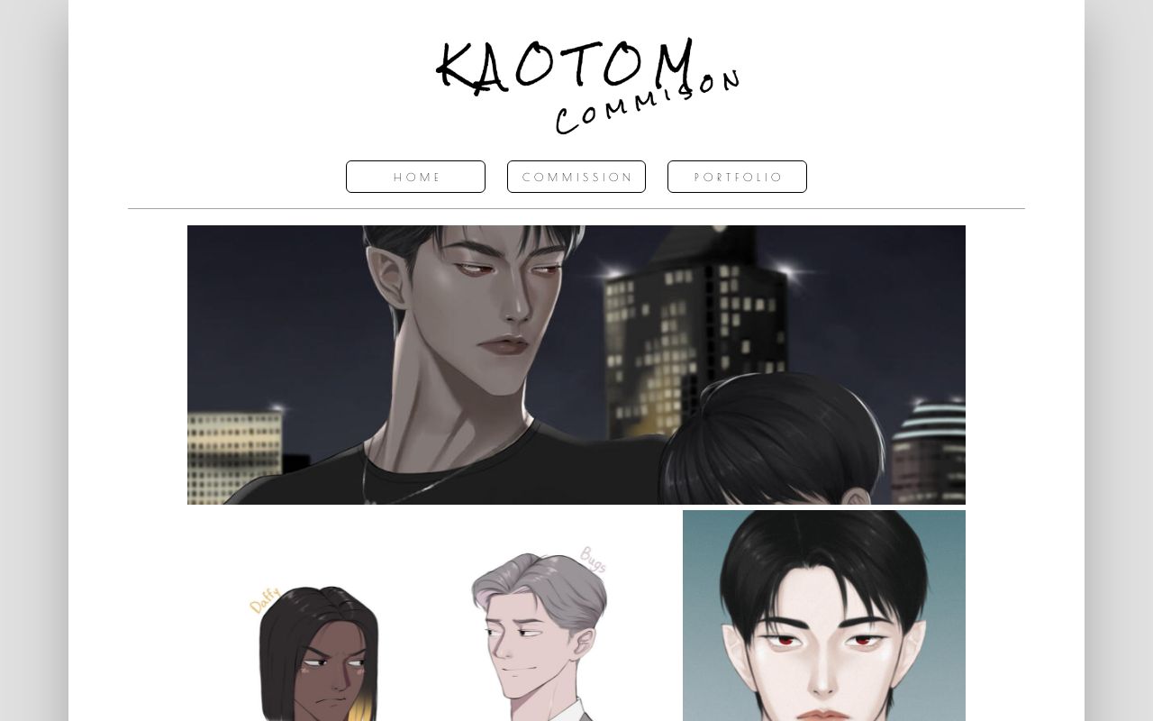 Carrd profile picture for @kaotom